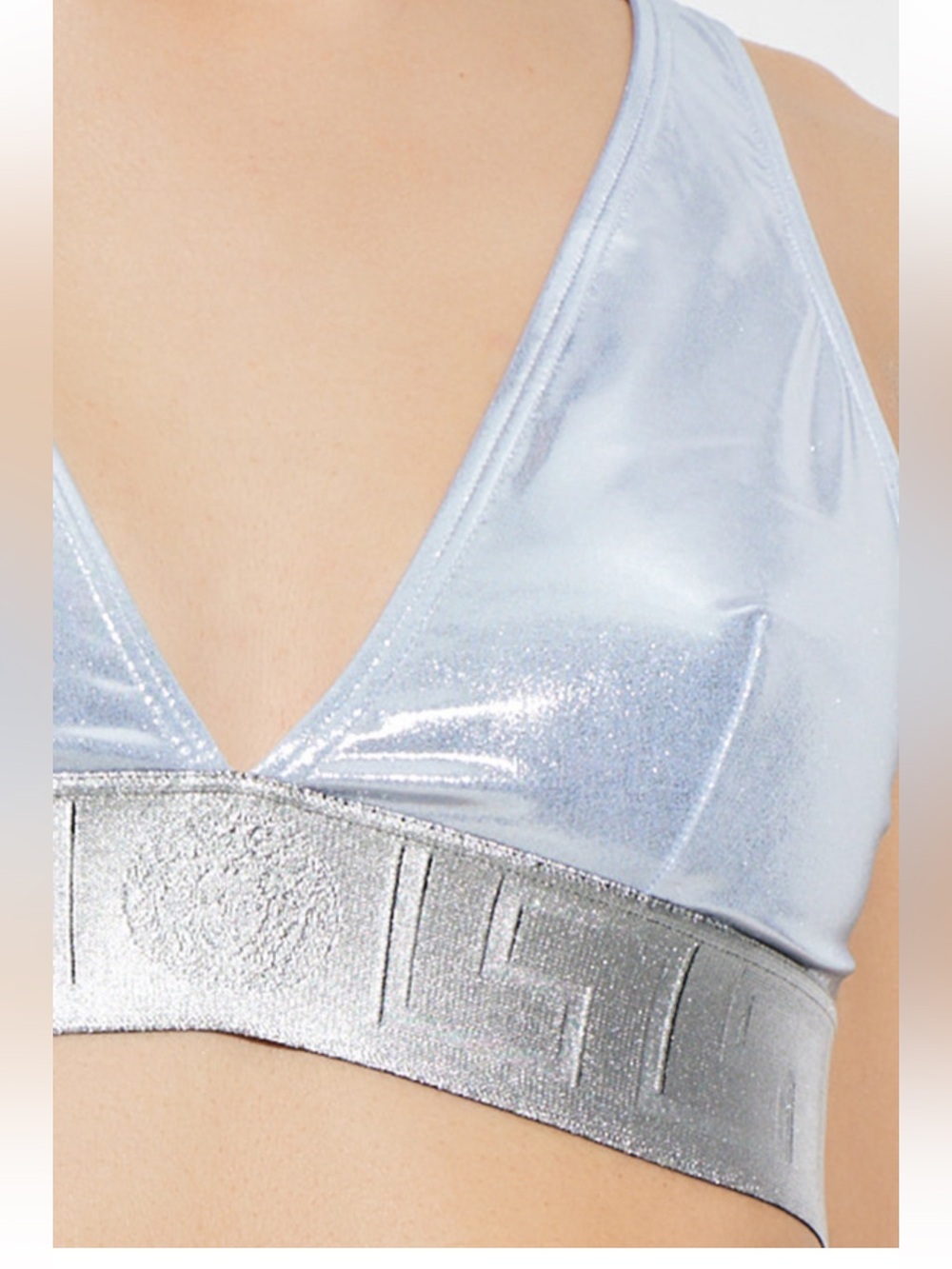 VERSACE Greca Medusa metallic hologram bikini top - Picture 4 of 4